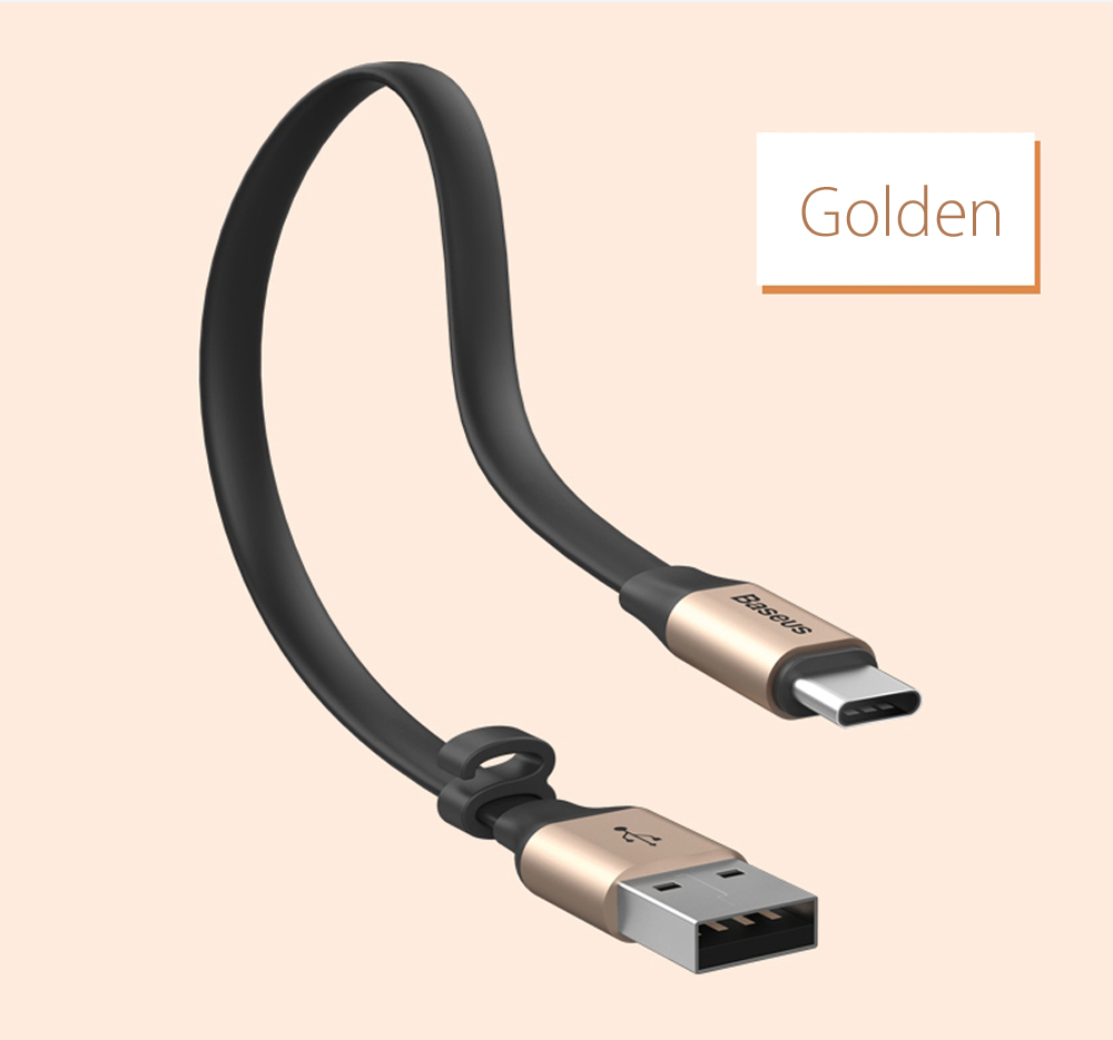 Baseus Nimble Type-C Transfer Data Synchronization Charging Cord 23cm Baseus Nimble Type-C Transfer Data Synchronization Charging Cord 23cm