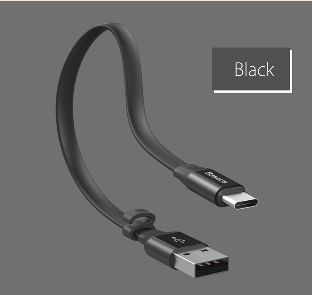 Baseus Nimble Type-C Transfer Data Synchronization Charging Cord 23cm Baseus Nimble Type-C Transfer Data Synchronization Charging Cord 23cm