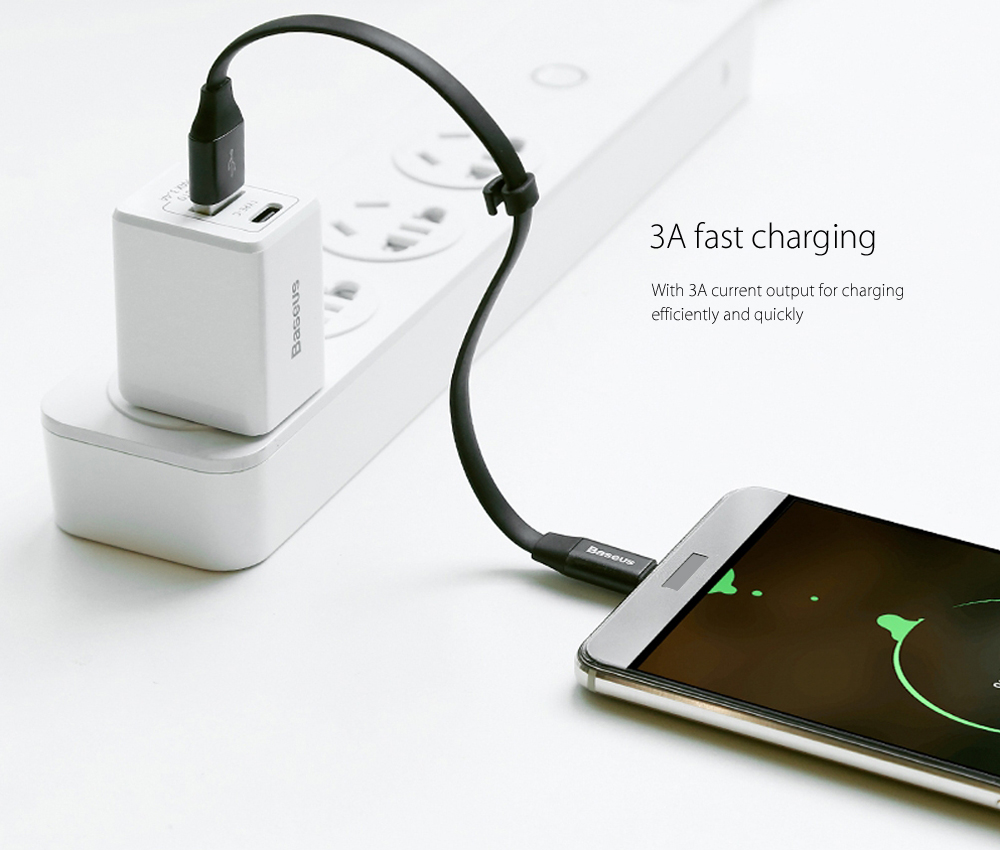 Baseus Nimble Type-C Transfer Data Synchronization Charging Cord 23cm Baseus Nimble Type-C Transfer Data Synchronization Charging Cord 23cm