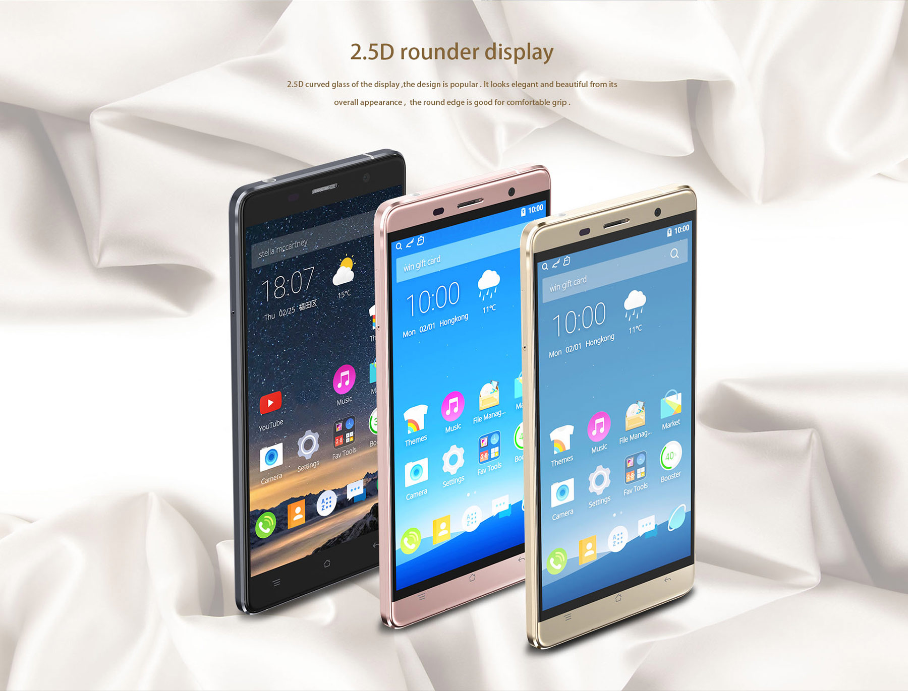 CUBOT Cheetahphone Android 6.0 4G Phablet 5.5 inch 2.5D Arc Screen MTK6753 64bit Octa Core 1.5GHz 3GB RAM 32GB ROM Touch ID 13.0MP Rear Camera 5G WiFi HotKnot