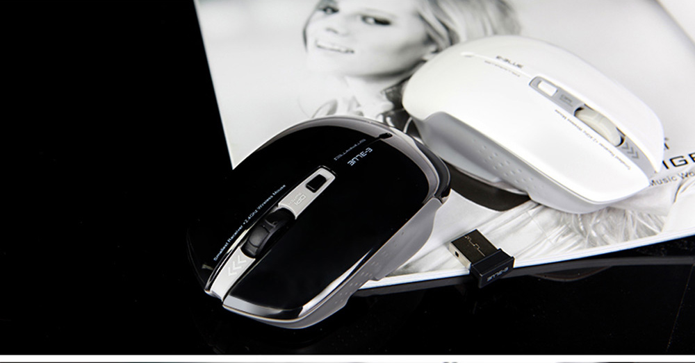 E - 3LUE M118 2.4G Wireless Mouse with Optical Sensor E - 3LUE M118 2.4G Wireless Mouse with Optical Sensor