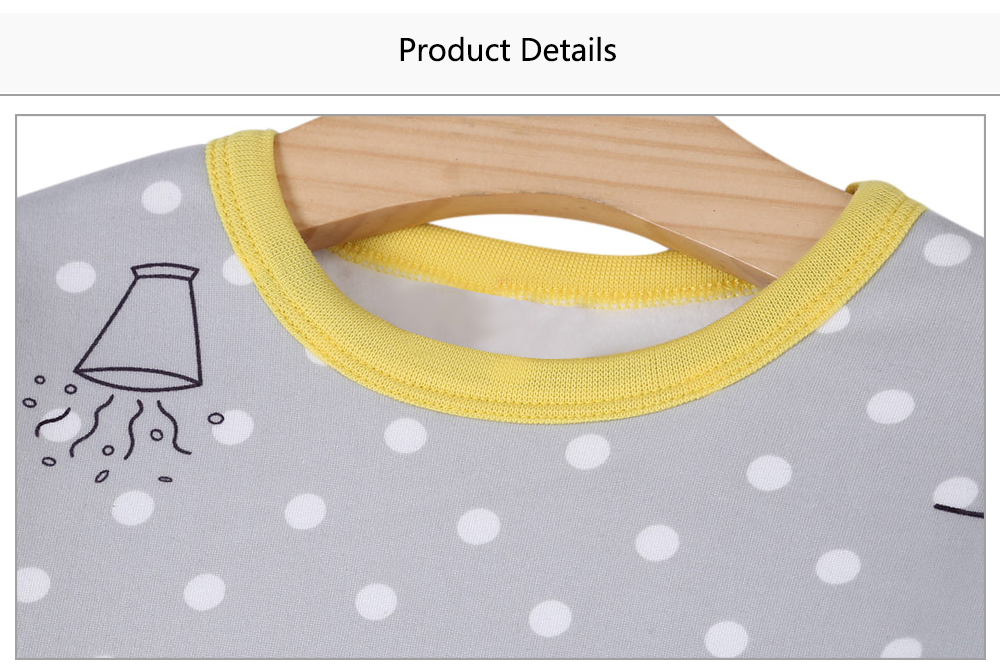 Allover Print Long Sleeve Top Elastic Pants Unisex Baby Sleepwear Allover Print Long Sleeve Top Elastic Pants Unisex Baby Sleepwear