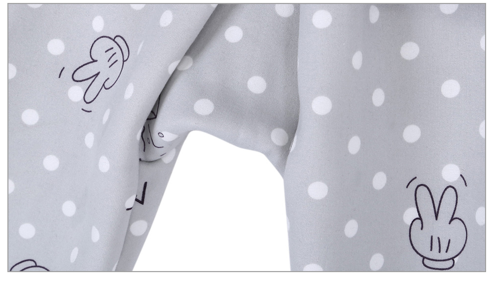 Allover Print Long Sleeve Top Elastic Pants Unisex Baby Sleepwear Allover Print Long Sleeve Top Elastic Pants Unisex Baby Sleepwear