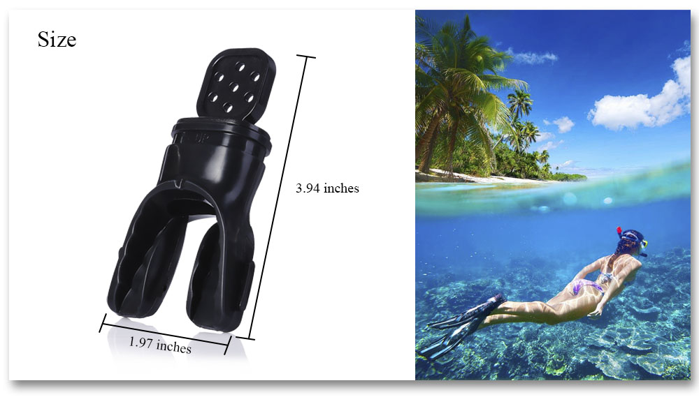 RKD Silicone Mouthpiece for Snorkeling Diving Equipment RKD Silicone Mouthpiece for Snorkeling Diving Equipment