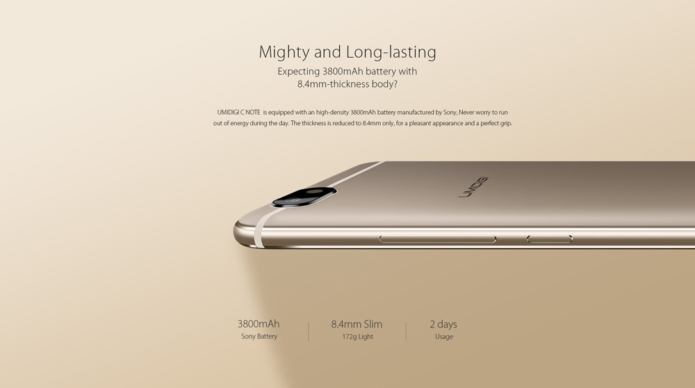 UMIDIGI C NOTE 4G Phablet 5.5 inch Android 7.0 MTK6737T Quad Core 1.5GHz 3GB RAM 32GB ROM Fast Touch ID Full Metal Body 13.0MP Rear Camera UMIDIGI C NOTE 4G Phablet 5.5 inch Android 7.0 MTK6737T Quad Core 1.5GHz 3GB RAM 32GB ROM Fast Touch ID Full Metal Body 13.0MP Rear Camera