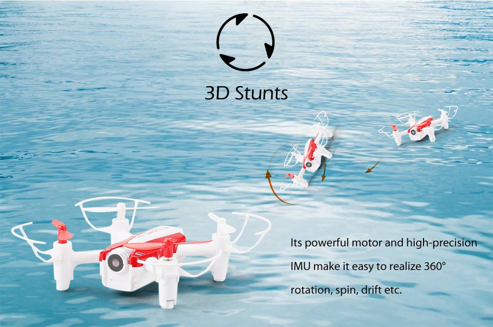 Cheerson CX - 17 CRICKET Mini RC Selfie Drone RTF WiFi FPV 0.3MP Camera / Hand Launching / G-sensor Control Cheerson CX - 17 CRICKET Mini RC Selfie Drone RTF WiFi FPV 0.3MP Camera / Hand Launching / G-sensor Control