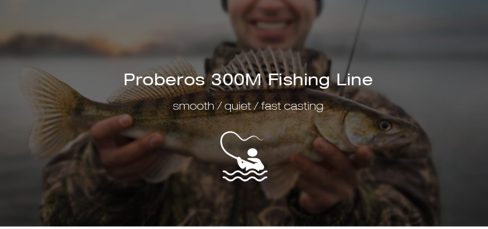 Proberos Super Strong 300M 8 Strand Weaves PE Braided Fishing Line Proberos Super Strong 300M 8 Strand Weaves PE Braided Fishing Line