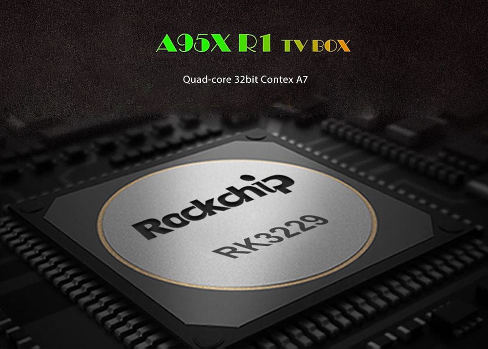 A95X R1 TV Box RK3229 Quad Core 32-bit CPU Android 5.1 OS 4K x 2K 2.4GHz A95X R1 TV Box RK3229 Quad Core 32-bit CPU Android 5.1 OS 4K x 2K 2.4GHz