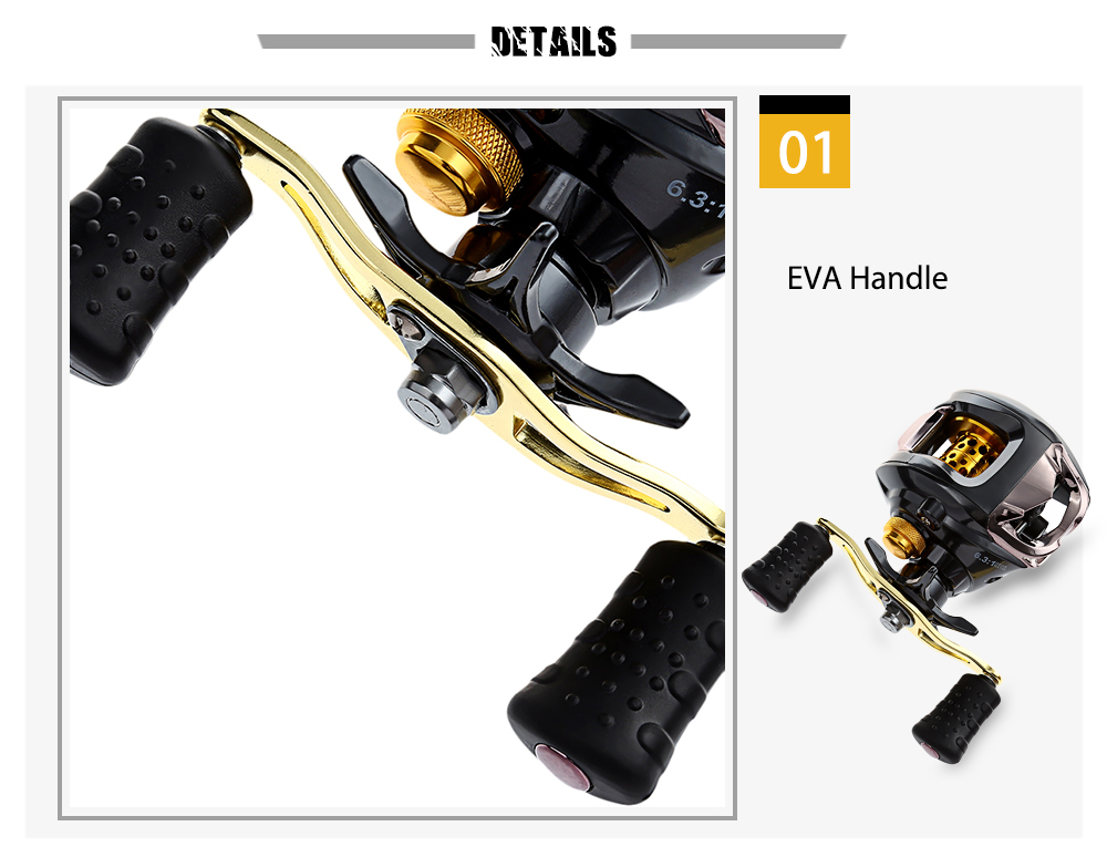 Exbert LG 12 + 1 Ball Bearings Right / Left Hand Water Drop Wheel Exbert LG 12 + 1 Ball Bearings Right / Left Hand Water Drop Wheel