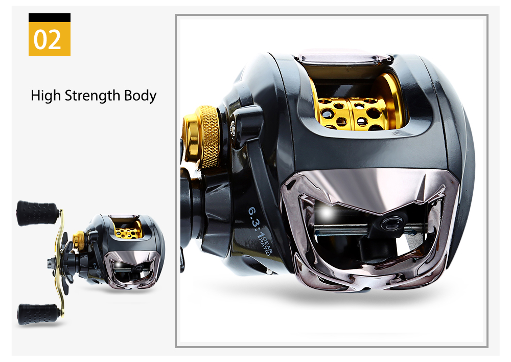Exbert LG 12 + 1 Ball Bearings Right / Left Hand Water Drop Wheel Exbert LG 12 + 1 Ball Bearings Right / Left Hand Water Drop Wheel