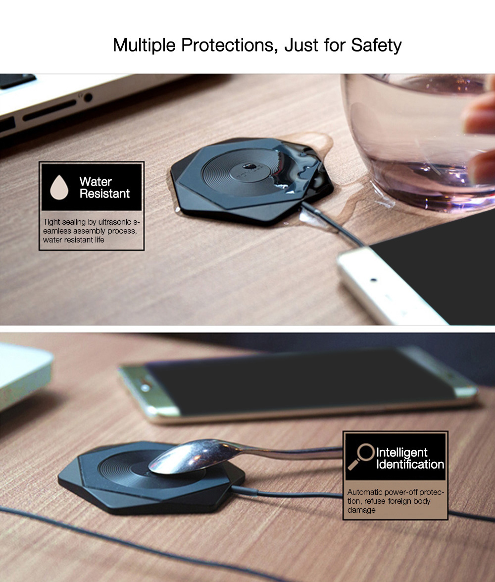 ROMOSS WF01 Hexa Qi Wireless Fast Charging Pad QC 2.0 Charger ROMOSS WF01 Hexa Qi Wireless Fast Charging Pad QC 2.0 Charger