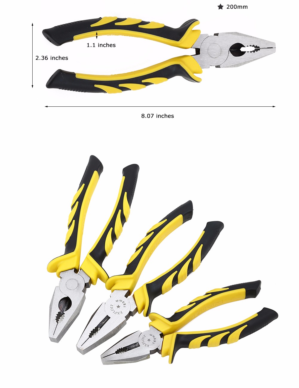 Exploit Professional Cutting Pliers Hardware Tool