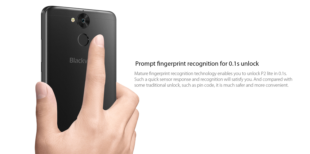 Blackview P2 Lite 4G Phablet Android 7.0 5.5 inch MTK6753 1.3GHz 3GB RAM 32GB ROM 6000mAh Battery 8.0MP Front Camera OTG Full Metal Body Fingerprint Scanner Blackview P2 Lite 4G Phablet Android 7.0 5.5 inch MTK6753 1.3GHz 3GB RAM 32GB ROM 6000mAh Battery 8.0MP Front Camera OTG Full Metal Body Fingerprint Scanner