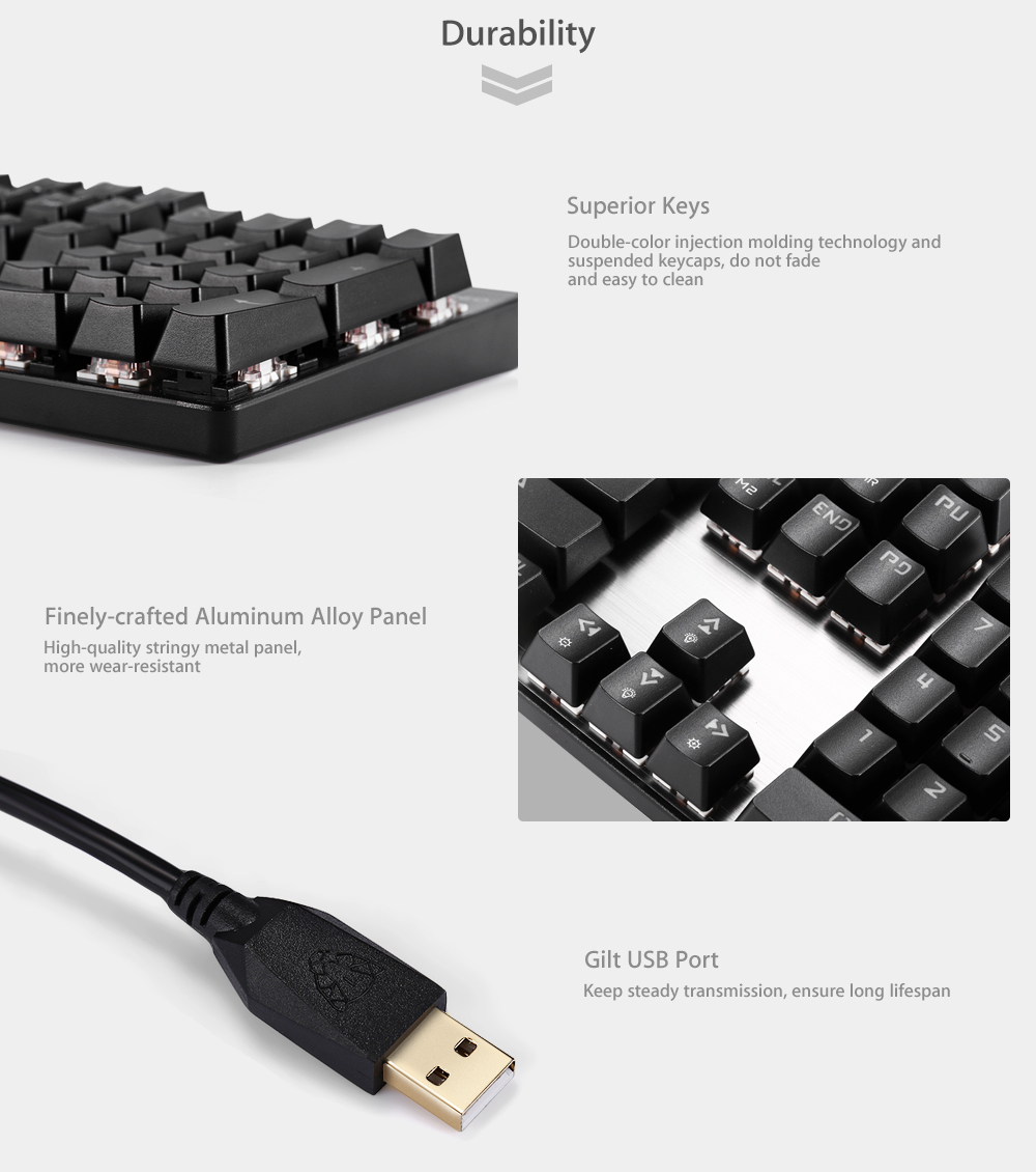 Motospeed Inflictor CK104 Gaming Mechanical Keyboard Ergonomic Virtual Keyboards with Backlight Motospeed Inflictor CK104 Gaming Mechanical Keyboard Ergonomic Virtual Keyboards with Backlight