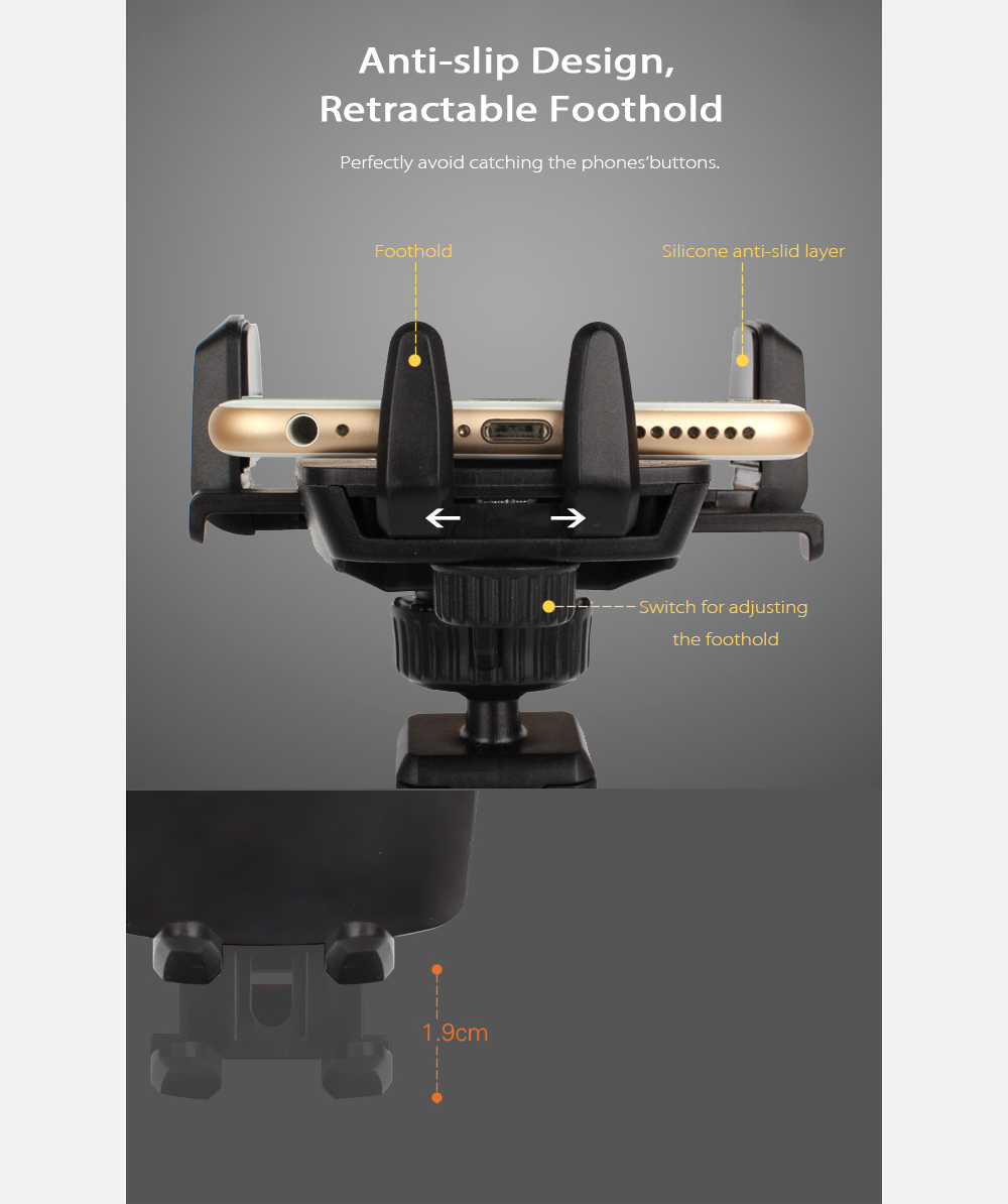 Kelima Car Multifunctional Navigator Phone Stand Kelima Car Multifunctional Navigator Phone Stand