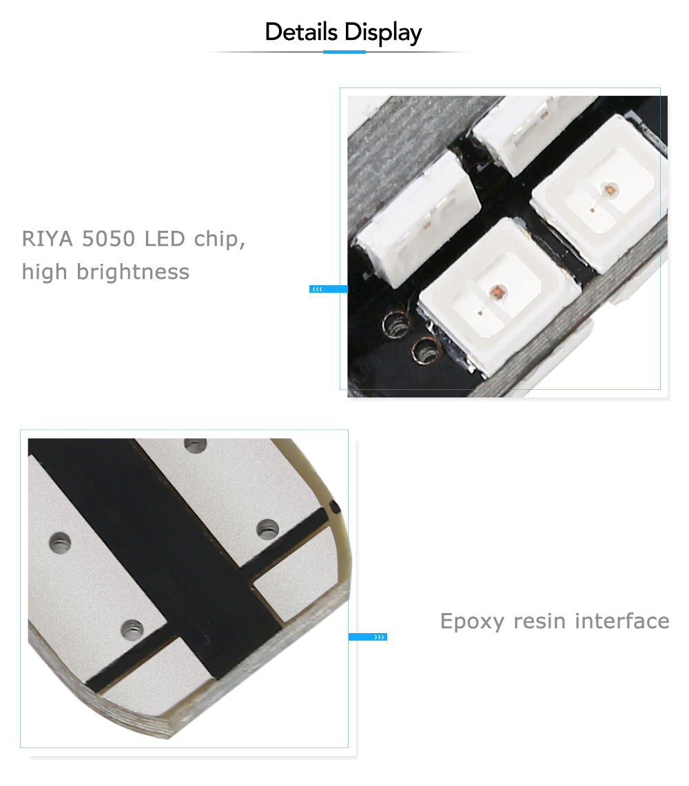 SCOE T10 20C 20SMD LED Car Reading Lamp High Brightness Light