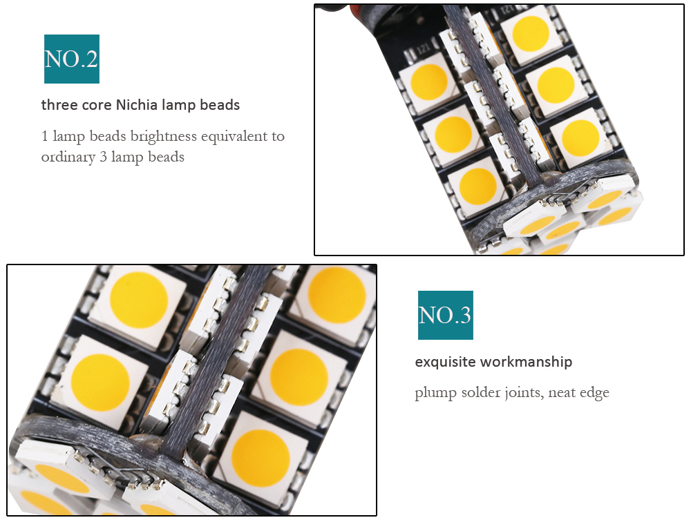 SCOE 2pcs 9005 30SMD DC 12V LED Lamp Bulbs Car Fog Driving Light