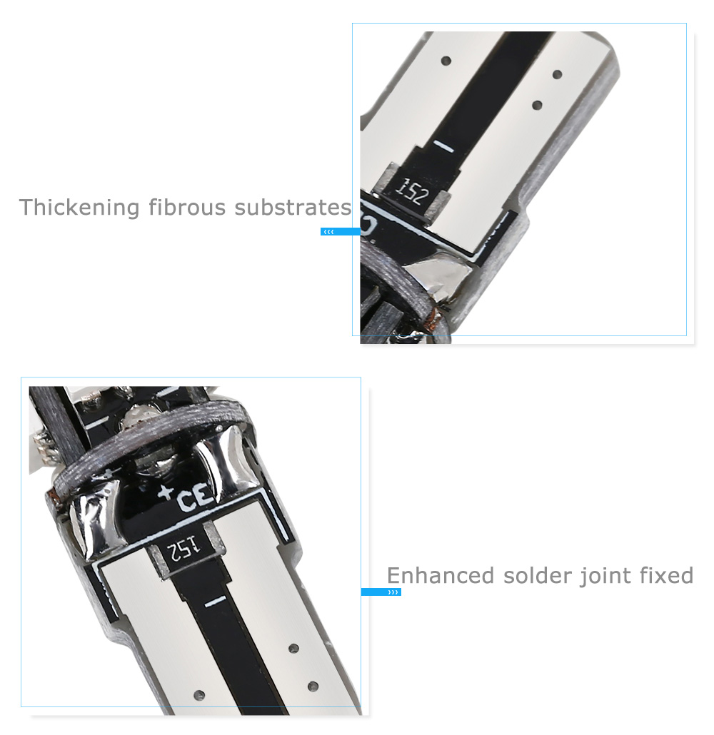 SCOE T10 5B 5SMD Car LED Highlight Reading Lamp