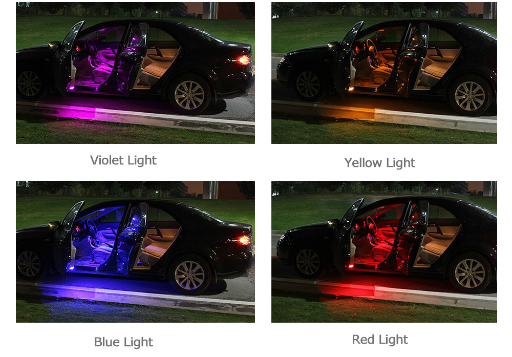 SCOE T10 5B 5SMD Car LED Highlight Reading Lamp