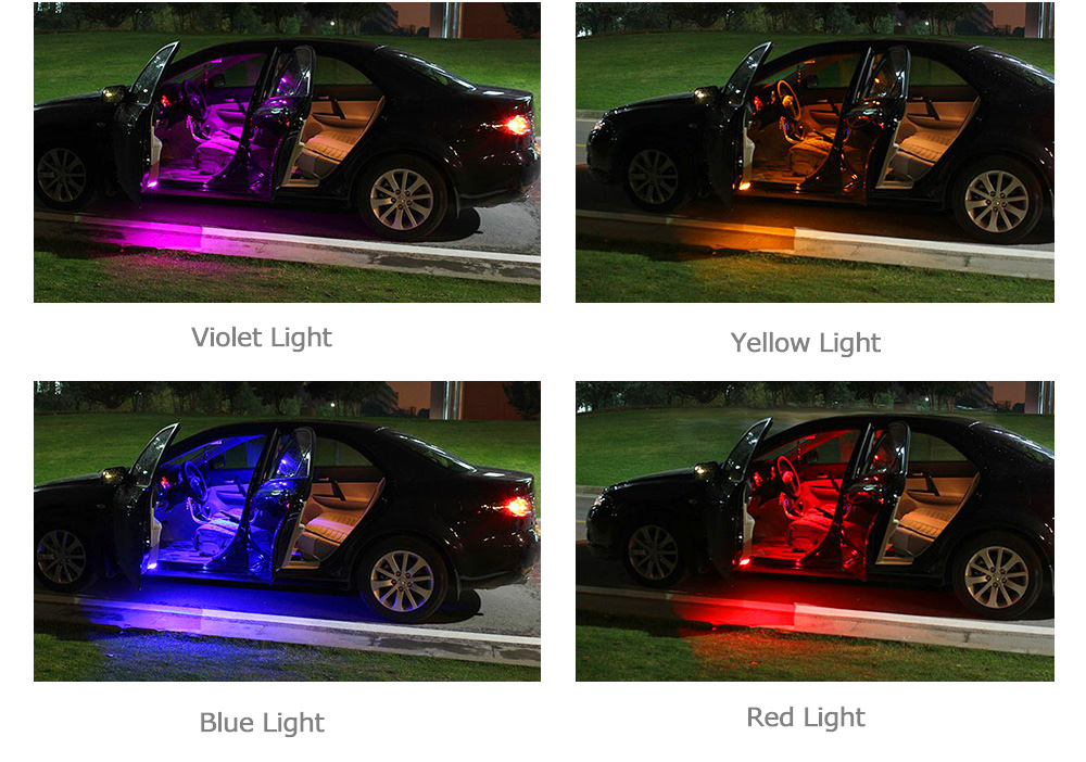 SCOE T10 6B 6SMD LED Single Sided Eye-protection Reading Lamp for Car