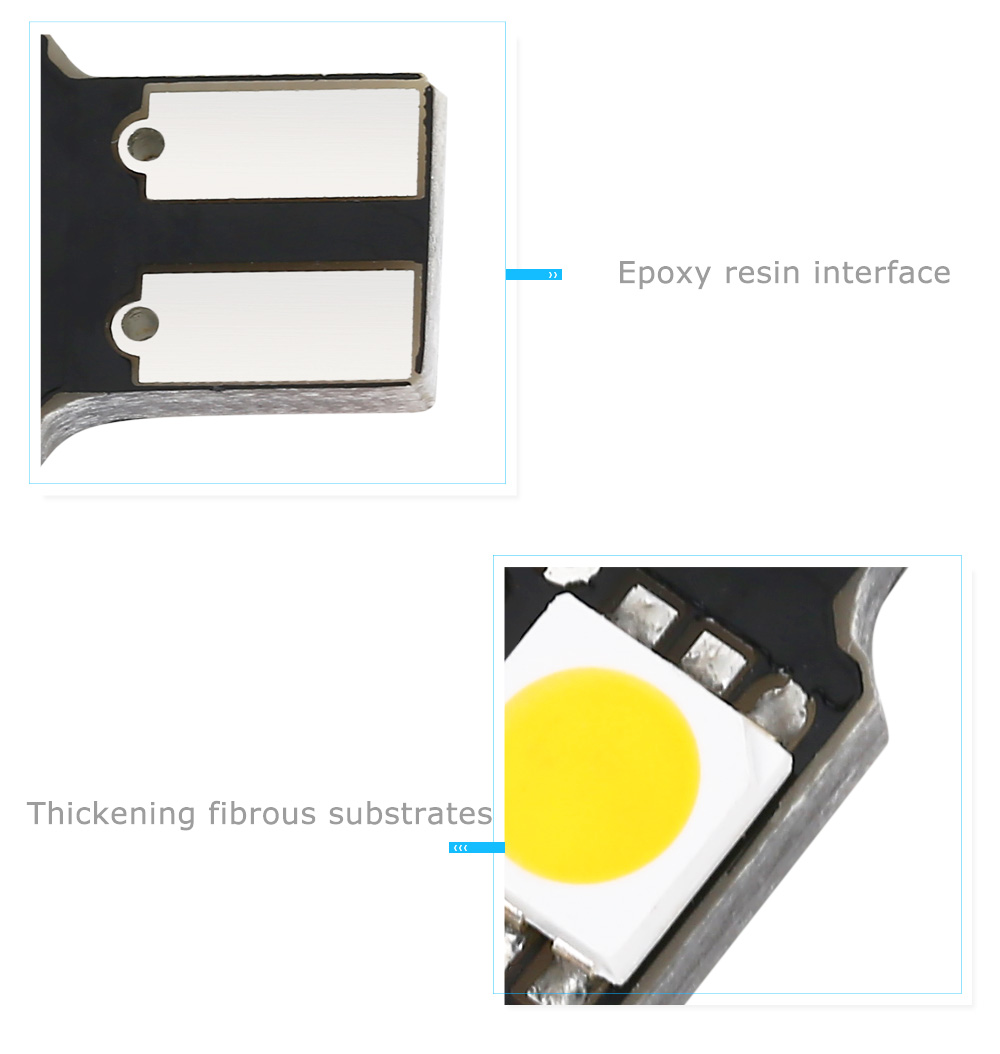 SCOE T10 4B 4SMD LED Single Sided Energy-saving Reading Lamp