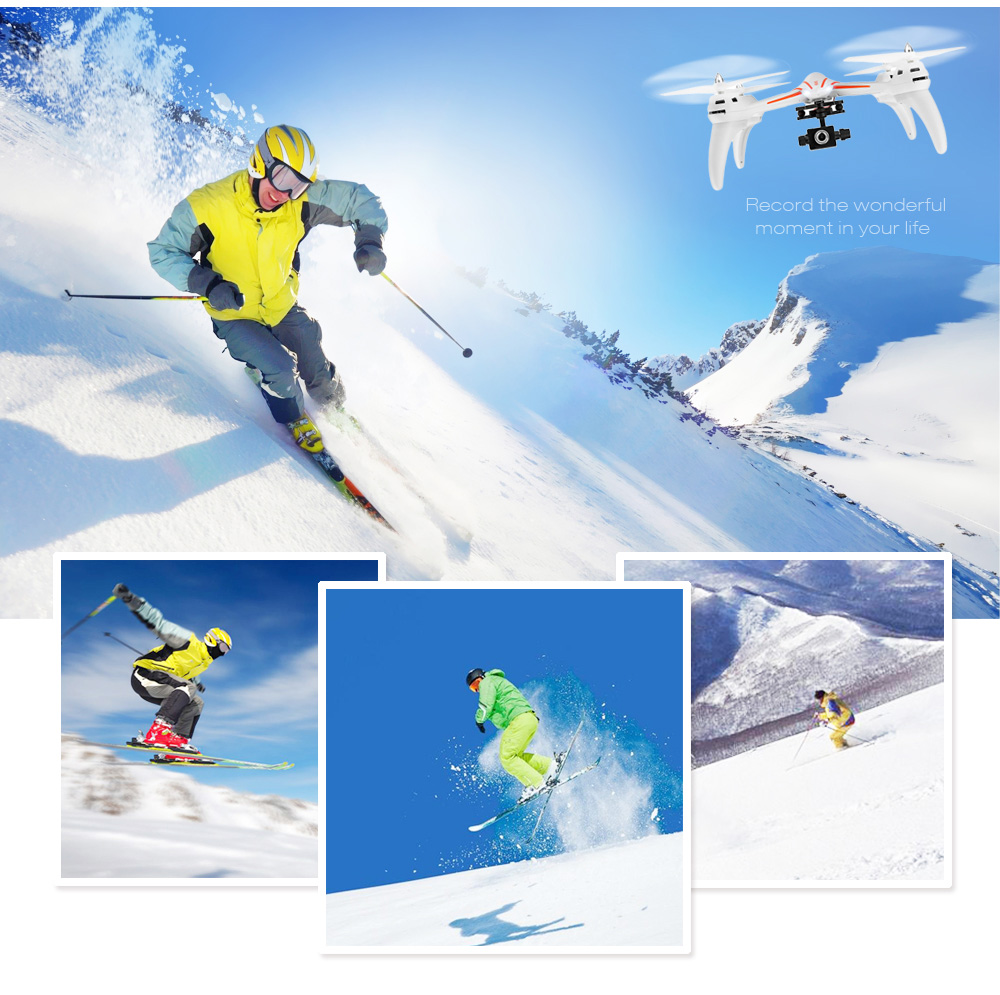 WLtoys Q696 - D RC Drone RTF 5MP Camera 1080P Full HD / Headless Mode / 2-axis Gimbal WLtoys Q696 - D RC Drone RTF 5MP Camera 1080P Full HD / Headless Mode / 2-axis Gimbal