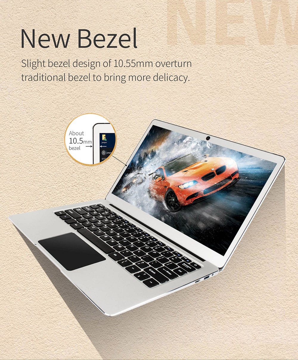 Jumper EZBOOK 3 PRO 13.3 inch Notebook Windows 10 Home Intel Apollo Lake N3450 Quad Core 1.1GHz 6GB RAM 64GB eMMC HDMI Bluetooth 4.0 Jumper EZBOOK 3 PRO 13.3 inch Notebook Windows 10 Home Intel Apollo Lake N3450 Quad Core 1.1GHz 6GB RAM 64GB eMMC HDMI Bluetooth 4.0