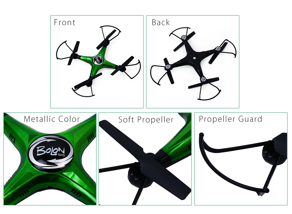 BOLON TOYS K - 911 2.4GHz 4CH 6-axis Gyro RC Quadcopter BOLON TOYS K - 911 2.4GHz 4CH 6-axis Gyro RC Quadcopter