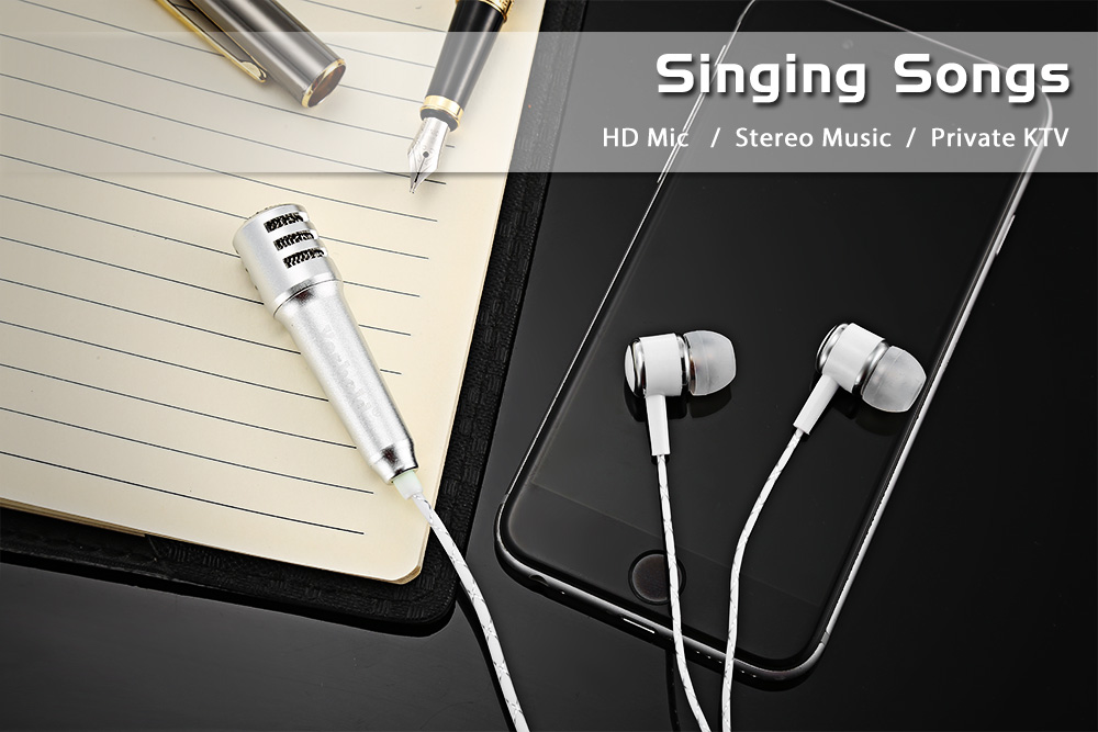 Yeshold 3.5mm Wired Stereo HiFi Earphones with Mini Mic Yeshold 3.5mm Wired Stereo HiFi Earphones with Mini Mic