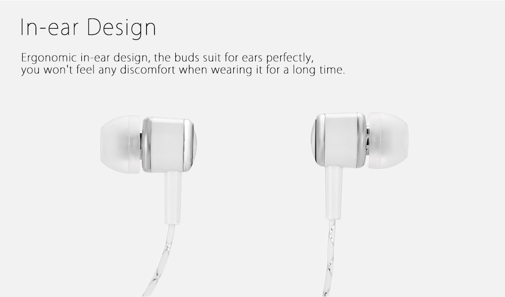 Yeshold 3.5mm Wired Stereo HiFi Earphones with Mini Mic Yeshold 3.5mm Wired Stereo HiFi Earphones with Mini Mic