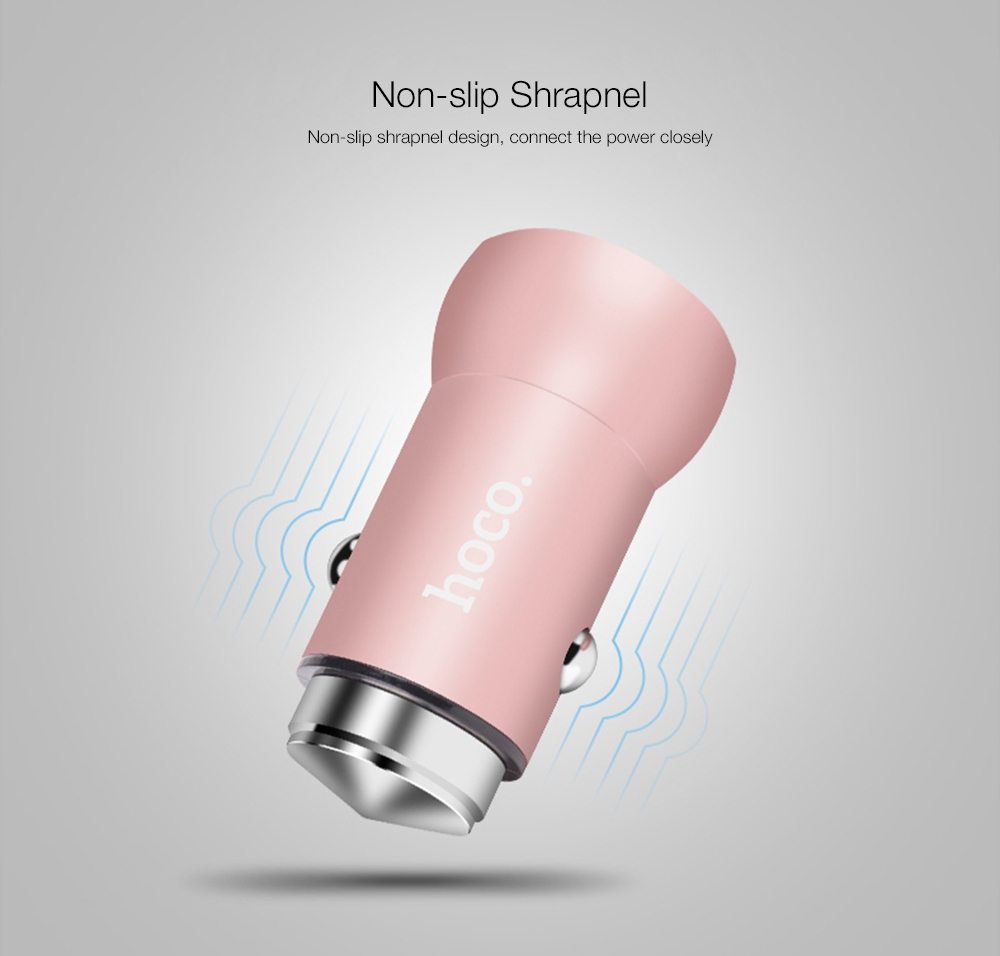 HOCO Z4 QC 2.0 Intelligent Single USB Car Charger Fast Charging