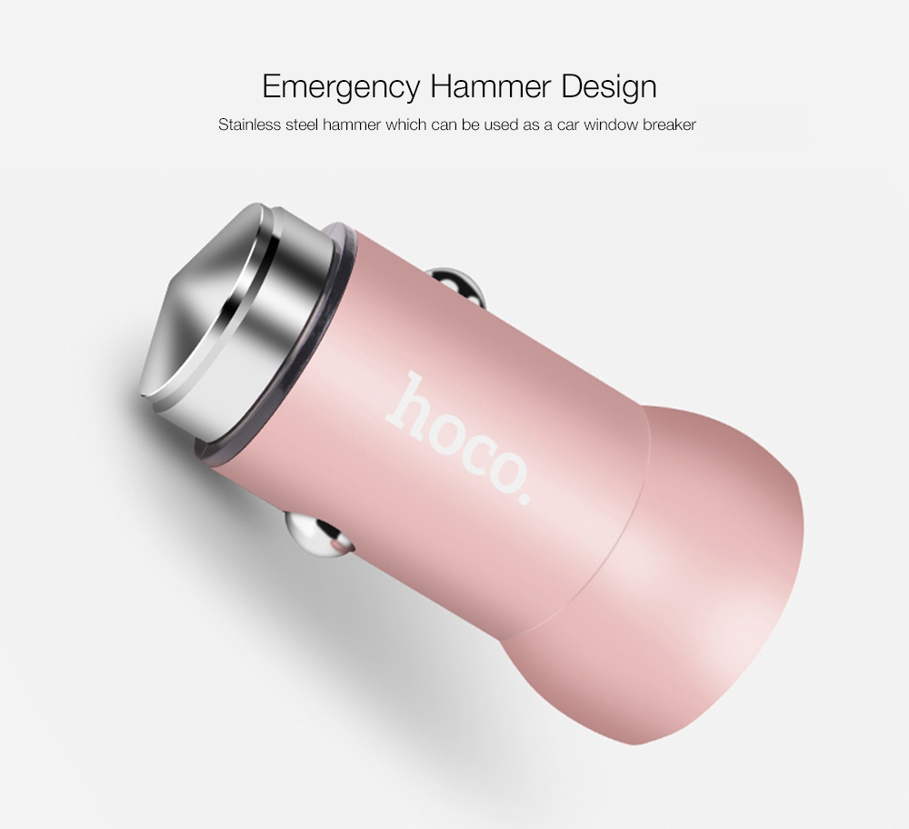 HOCO Z4 QC 2.0 Intelligent Single USB Car Charger Fast Charging