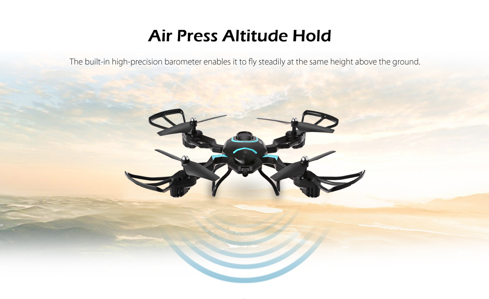 QI ZHI TOYS QZ - S8 Foldable RC Drone RTF Air Press Altitude Hold / Headless Mode / One Key Return