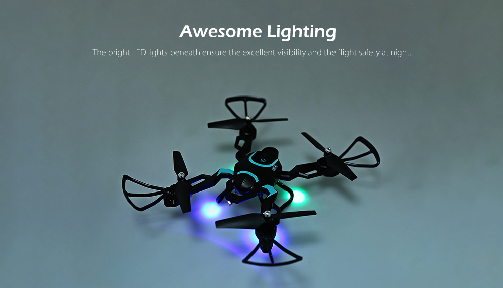 QI ZHI TOYS QZ - S8 Foldable RC Drone RTF Air Press Altitude Hold / Headless Mode / One Key Return QI ZHI TOYS QZ - S8 Foldable RC Drone RTF Air Press Altitude Hold / Headless Mode / One Key Return