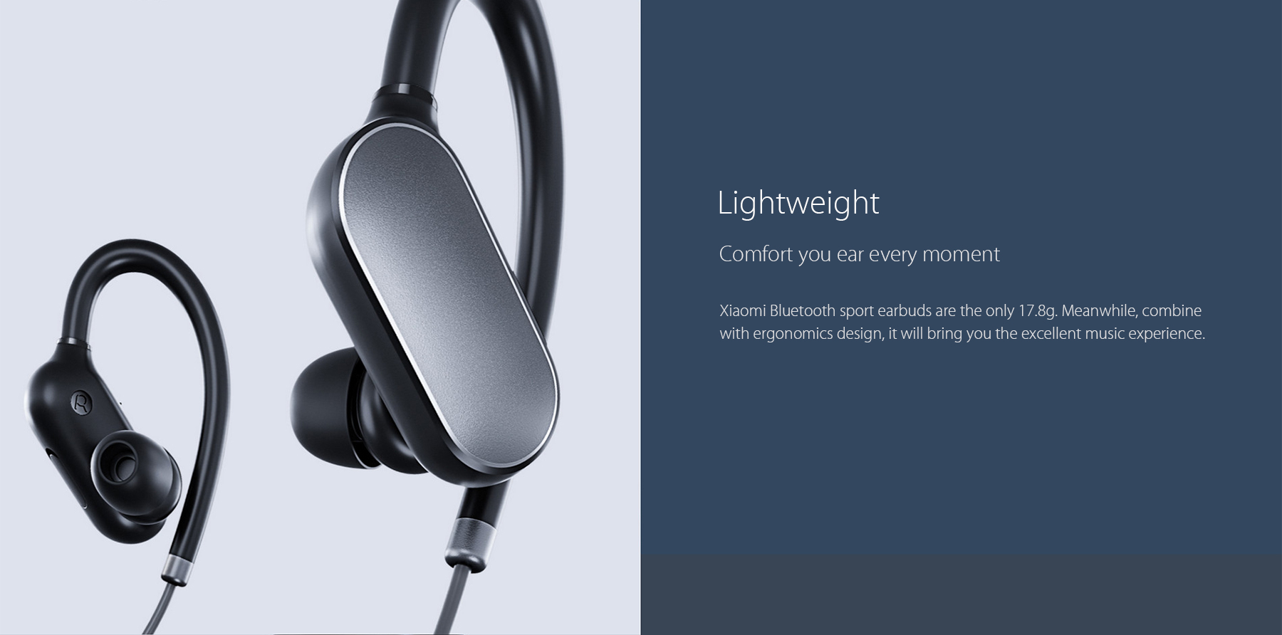 Xiaomi Bluetooth 4.1 Music Sport Earbuds Support Hands-free Calls Volume Control Song Switch Xiaomi Bluetooth 4.1 Music Sport Earbuds Support Hands-free Calls Volume Control Song Switch