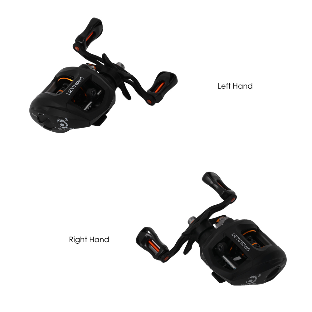 LIE YU WANG LC 10 + 1 Bearings Bait Casting Reel Water Drop Wheel LIE YU WANG LC 10 + 1 Bearings Bait Casting Reel Water Drop Wheel