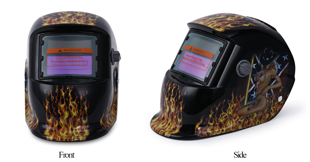 Beauty Pattern Solar Power Welding Helmet Beauty Pattern Solar Power Welding Helmet