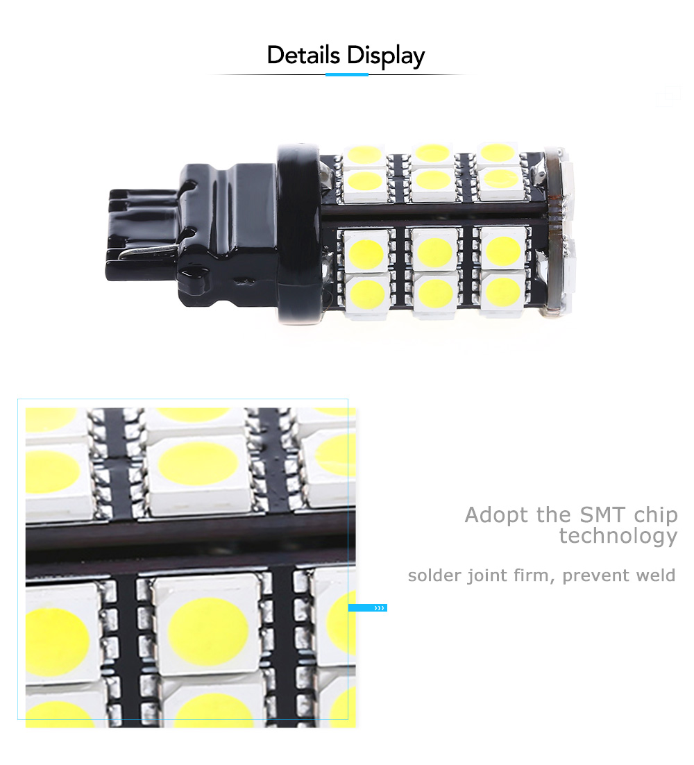 SCOE 3156 30 SMD 30B LED Car Stoplight 12V Brake Light High Power Bulb for All Vehicle