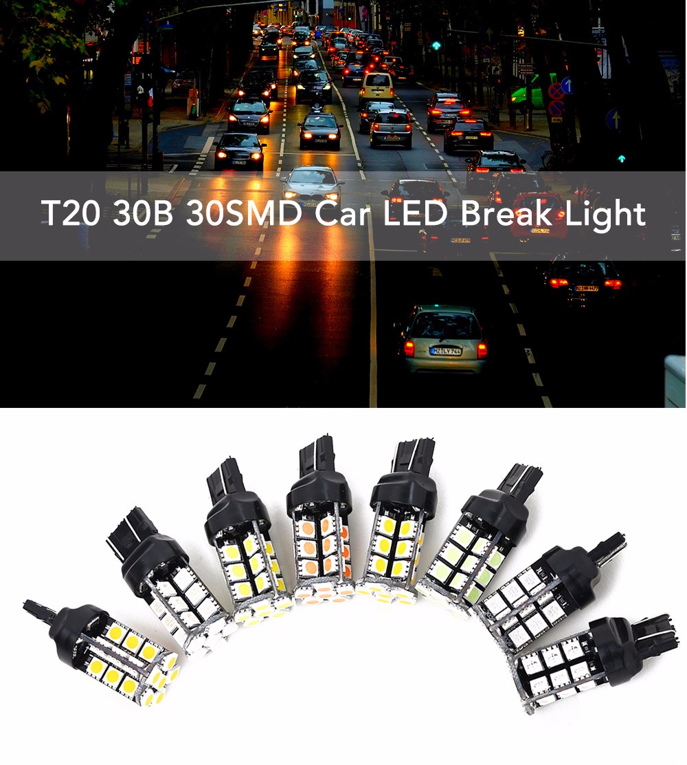 SCOE T20 30B 30SMD LED Two-filament Stop Light