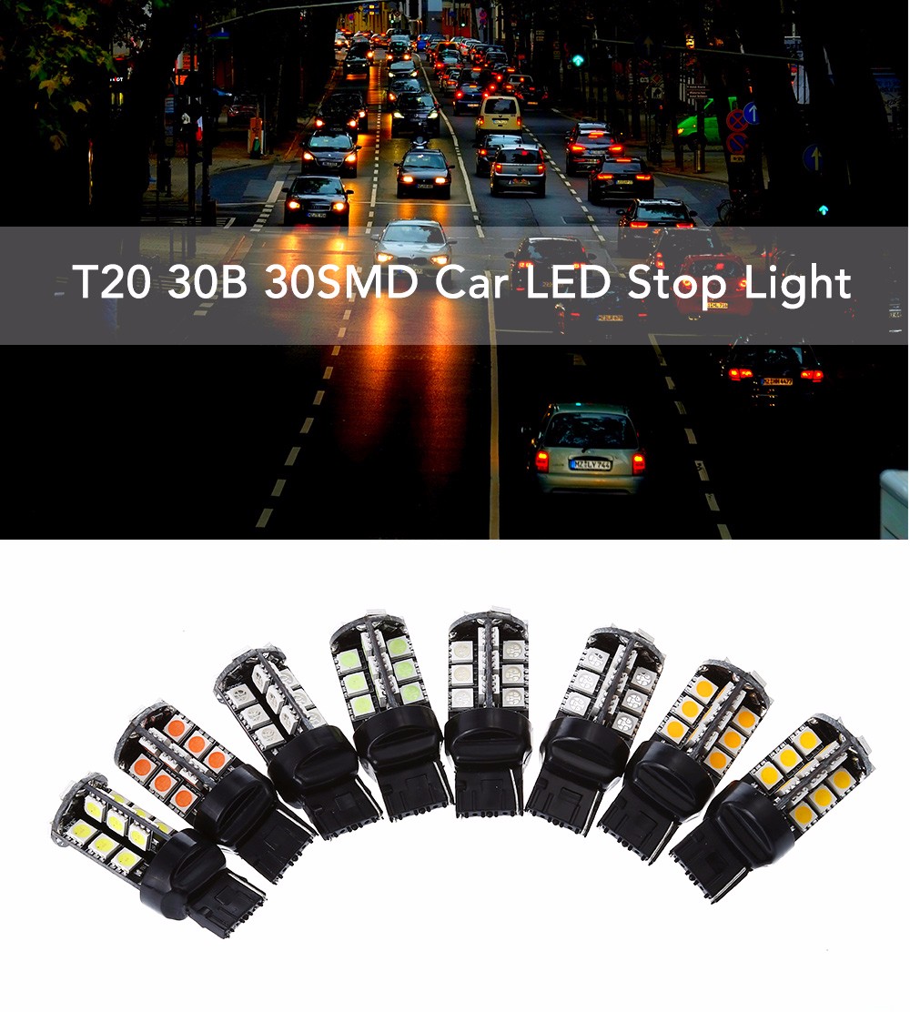 SCOE T20 30B 30SMD LED Single Filament Stop Light Energy Saving Lamp
