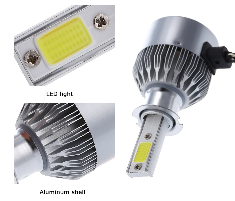 C6 LED HEADLIGHT HEADLAMP 6000K 55W 5500LM 11street Malaysia Bulbs