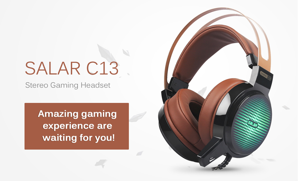 SALAR C13 Gaming Headset Wired USB Headphones SALAR C13 Gaming Headset Wired USB Headphones