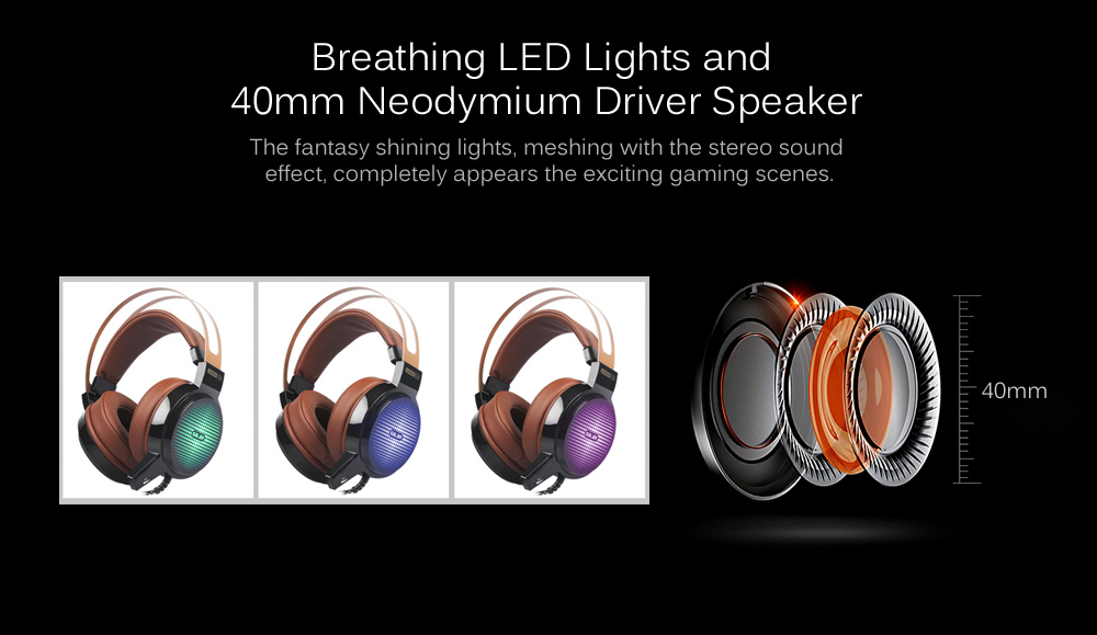 SALAR C13 Gaming Headset Wired USB Headphones SALAR C13 Gaming Headset Wired USB Headphones