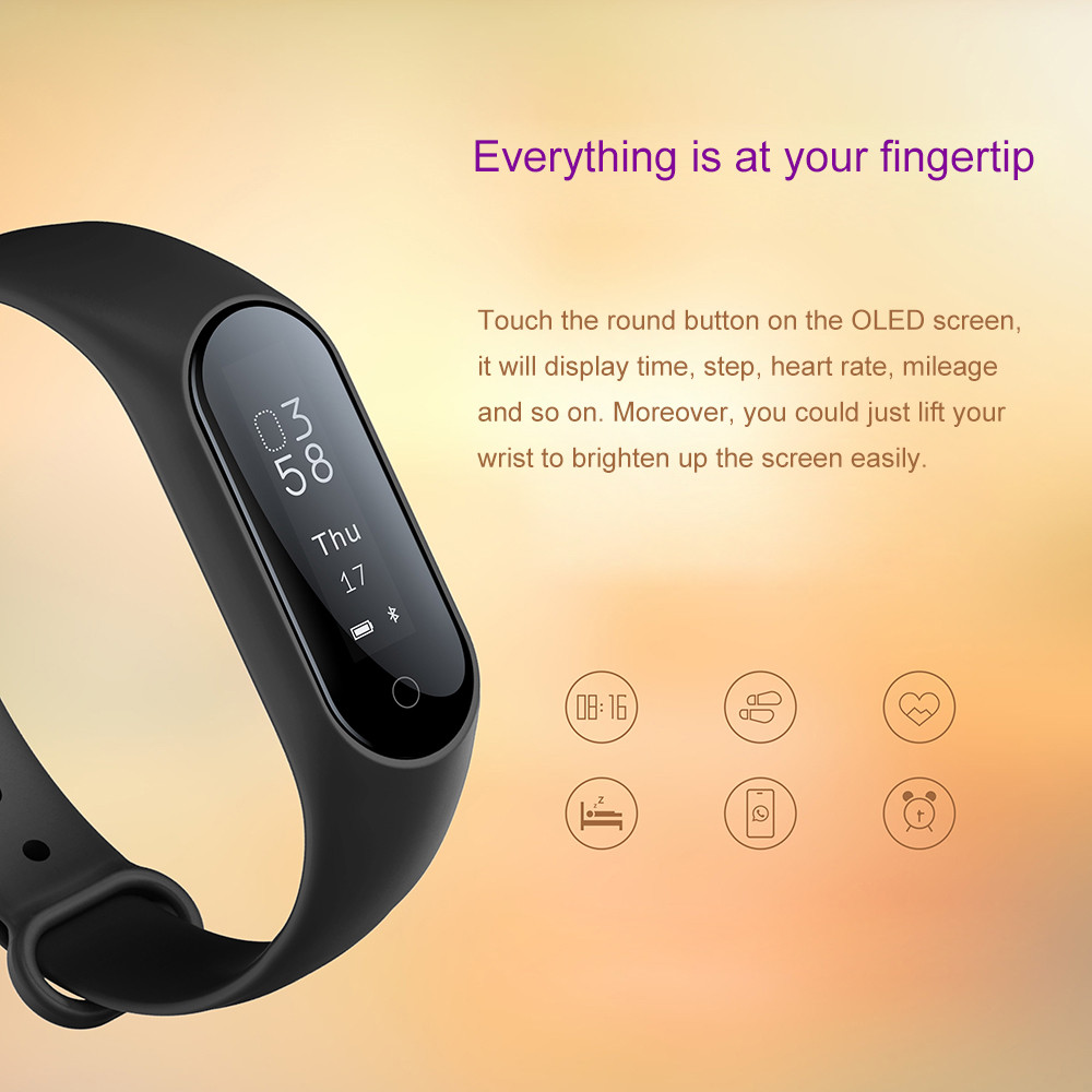 Y2 Plus Smart Wristband Heart Rate Blood Pressure Oxygen