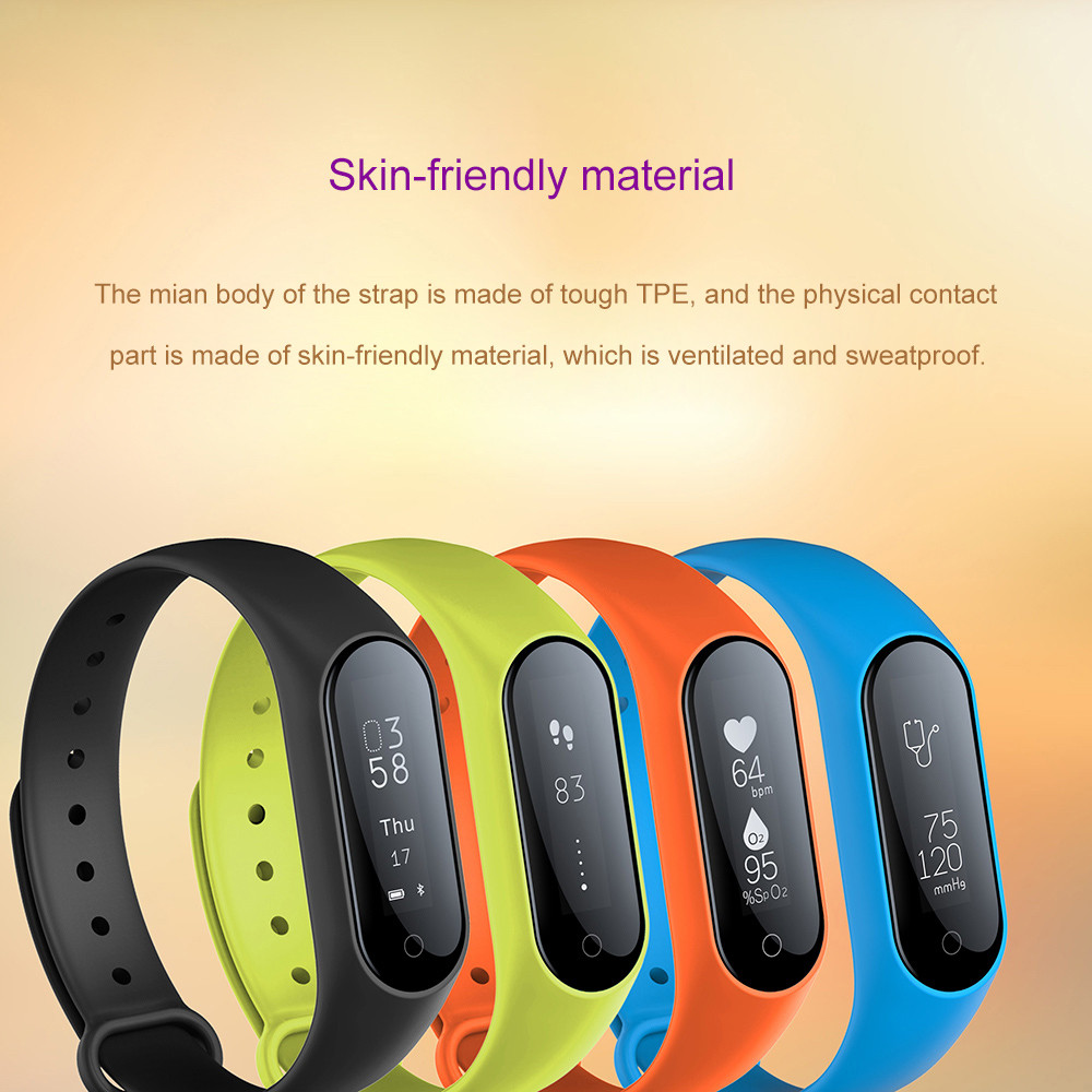 Y2 Plus Smart Wristband Heart Rate Blood Pressure Oxygen