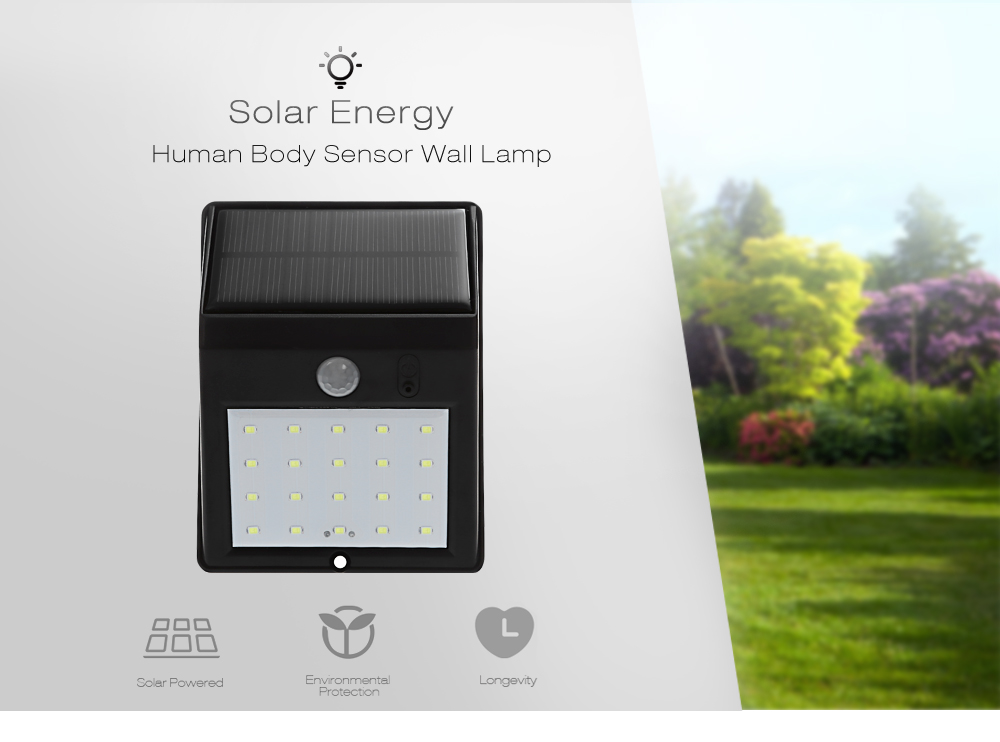 Outdoor Waterproof Solar Human Body Induction Light Outdoor Waterproof Solar Human Body Induction Light