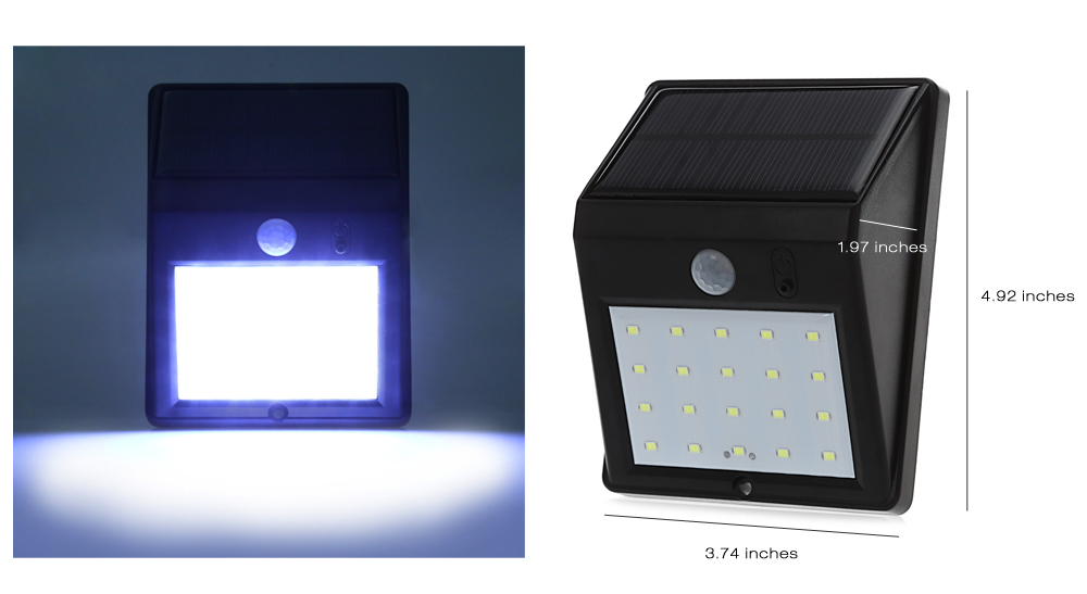 Outdoor Waterproof Solar Human Body Induction Light Outdoor Waterproof Solar Human Body Induction Light