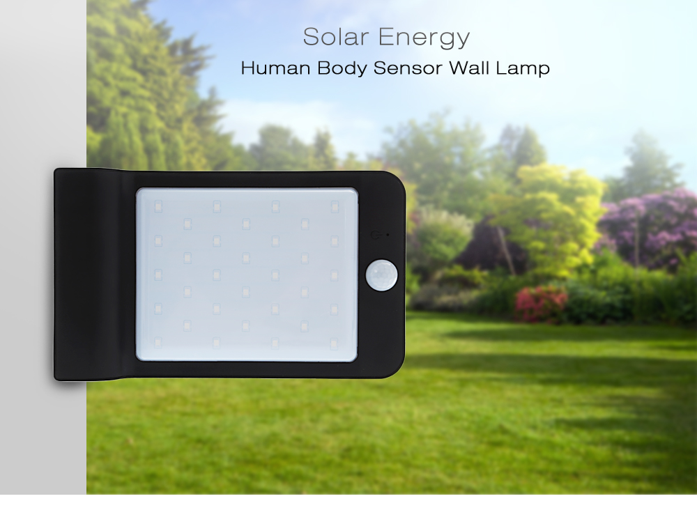 Waterproof Solar Energy Body Sensor Garden Lamp Waterproof Solar Energy Body Sensor Garden Lamp