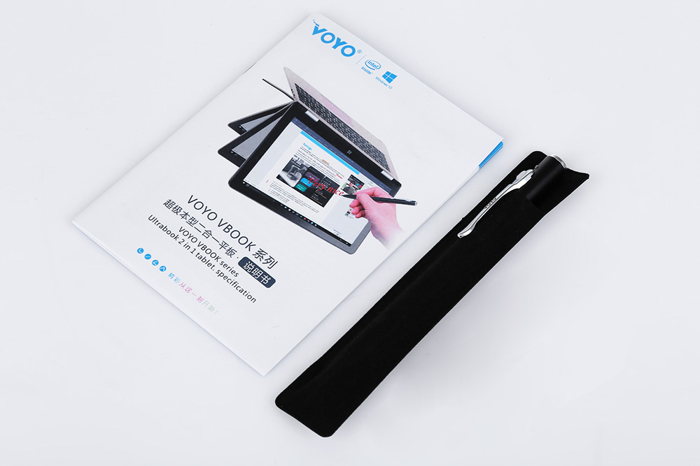 VOYO VBOOK V2 11.6 inch Laptop Windows 10.1 Intel Celeron N3450 Quad Core 1.1GHz 4GB RAM 64GB eMMC Dual WiFi HDMI 12000mAh Battery