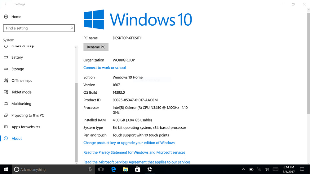 VOYO VBOOK V2 11.6 inch Laptop Windows 10.1 Intel Celeron N3450 Quad Core 1.1GHz 4GB RAM 64GB eMMC Dual WiFi HDMI 12000mAh Battery